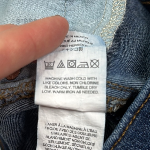 J.Crew Rolled Cuff Denim Shorts Size 26 - Picture 8 of 9